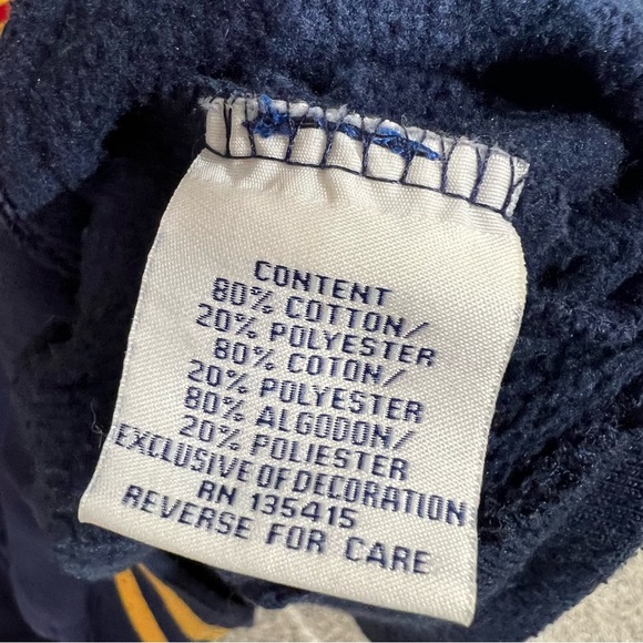 Coogi Sweatshirt Mens 3X Spellout Varsity Style Pullover Wood Toggle Closure - Picture 11 of 14